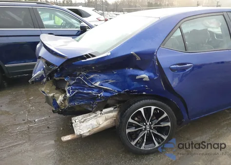 2018 Toyota Corolla Se z USA, uszkodzony, nr VIN 5YFBURHE5JP813570